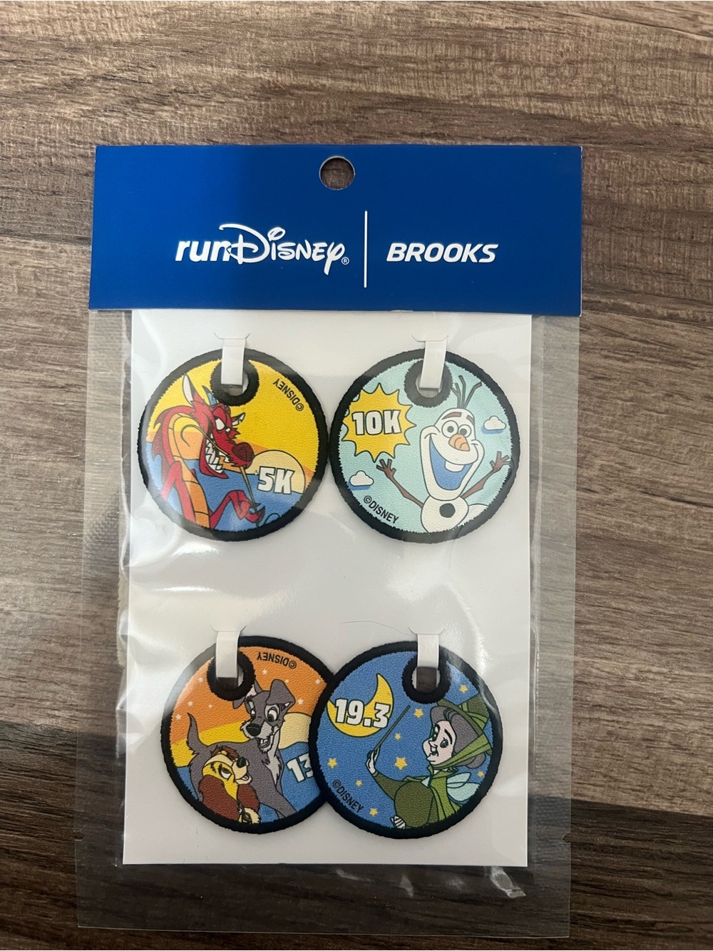 runDisney Brooks Disney Character Medal Tags - Multicolor 19.3 miles
